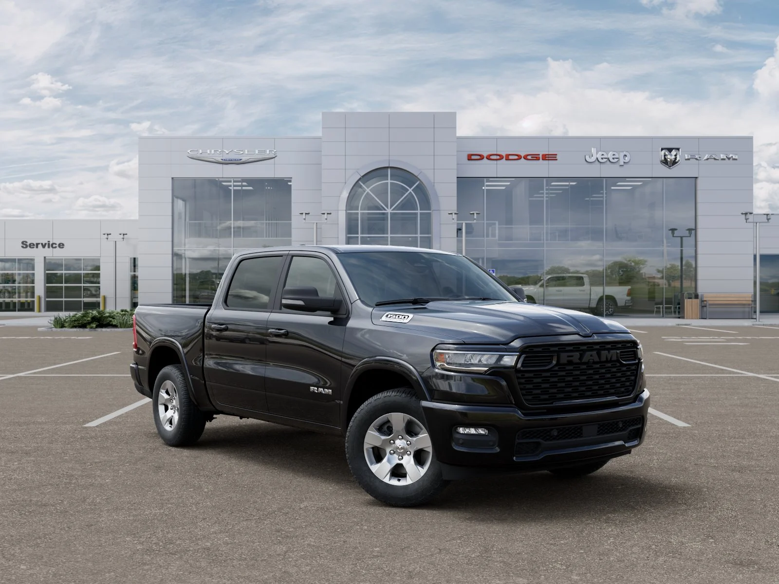 New 2026 Diamond Black Crystal Pearlcoat RAM Big Horn/Lone Star image 31