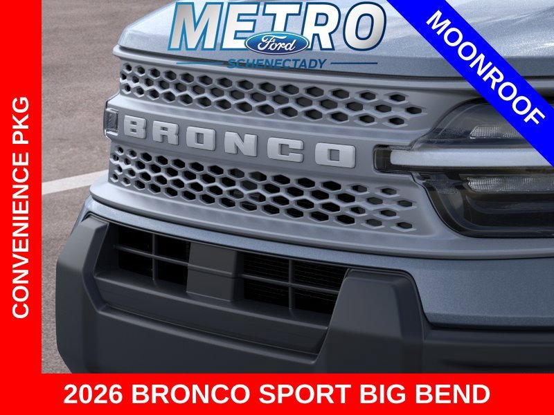 New 2026 Azure Gray Metallic Tri-Coat Ford Big Bend image 17