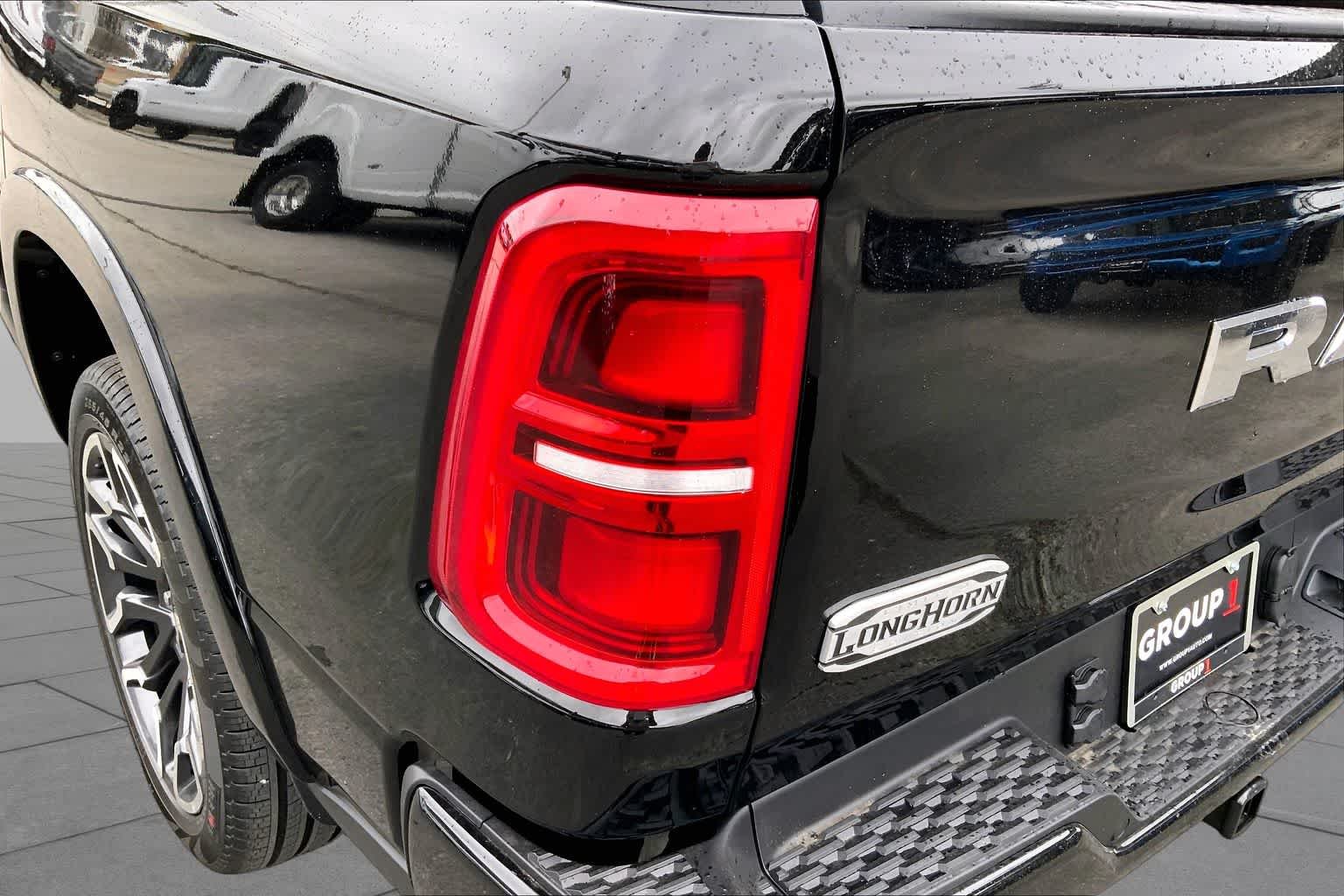 New 2026 Diamond Black Crystal Pearl-Coat Exterior Paint RAM Longhorn image 12