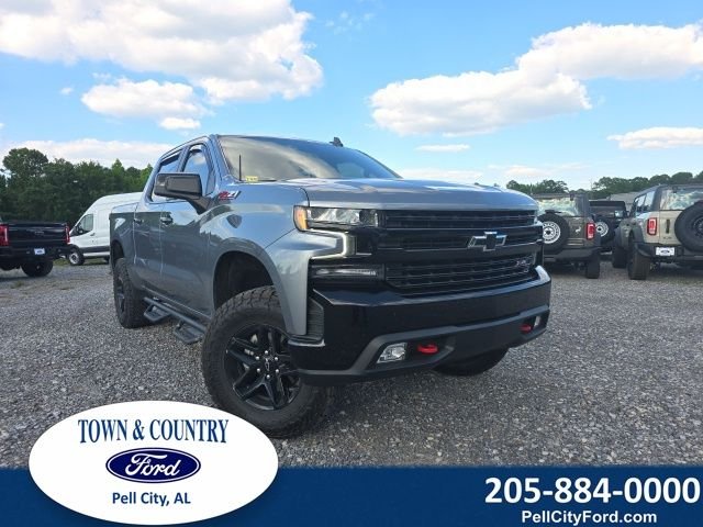 Used 2021 Satin Steel Metallic Chevrolet LT Trail Boss image 1