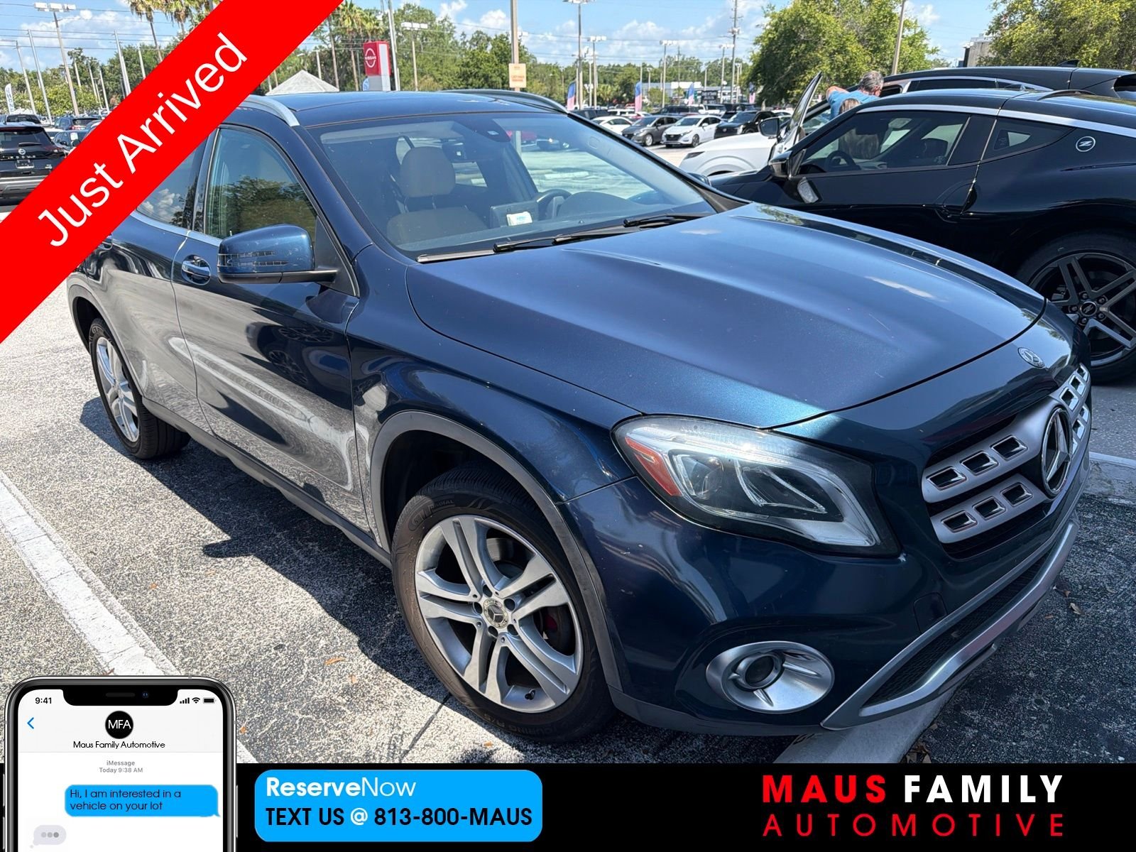 Used 2019 Blue Mercedes-Benz GLA 250 image 1