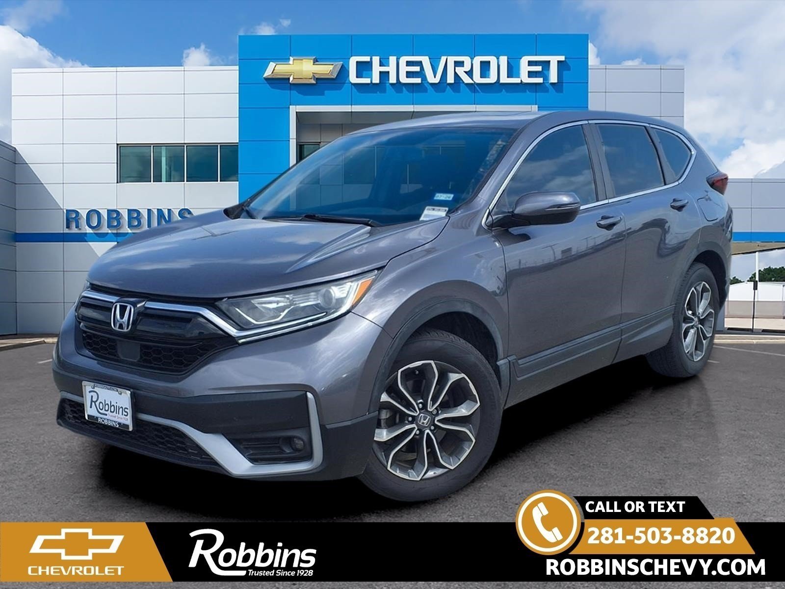 Used 2021 Sonic Gray Pearl Honda EX-L image 1