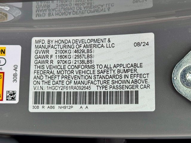 Used 2024  Honda EX-L image 24