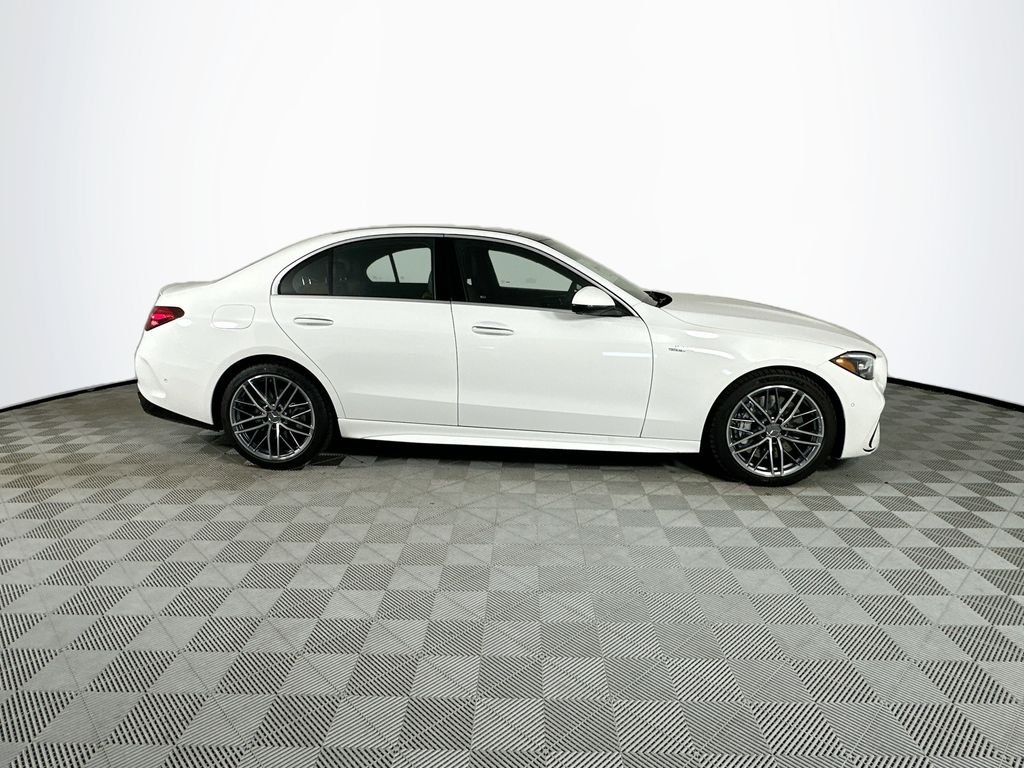 New 2026 Polar White Mercedes-Benz C 43 AMG® image 8