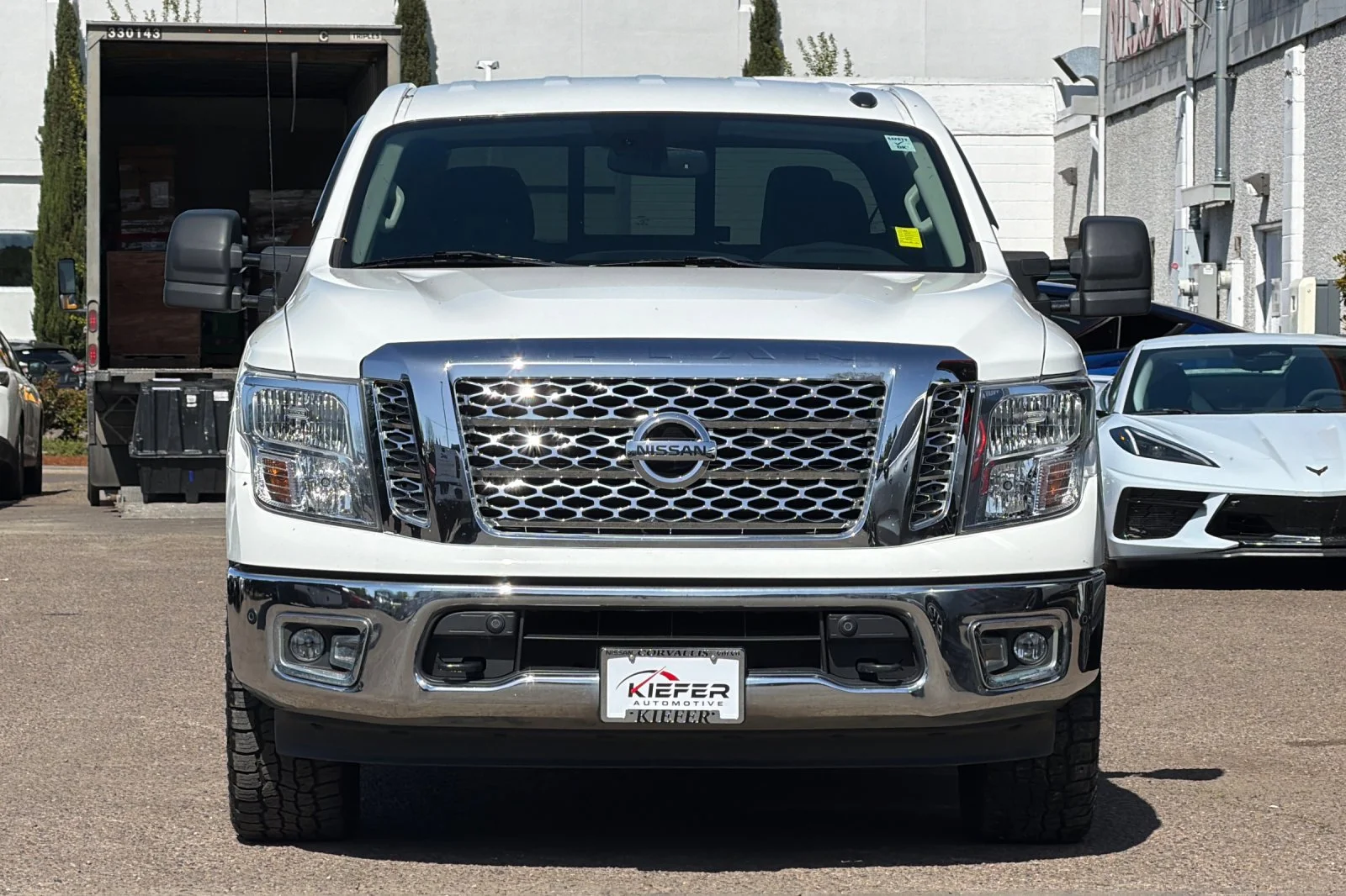 Used 2019 Glacier White Nissan SV image 6