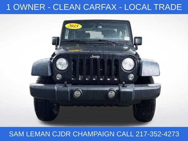 Used 2015 Jeep Wrangler Sport with VIN 1C4AJWAG9FL519717 for sale in Champaign, IL