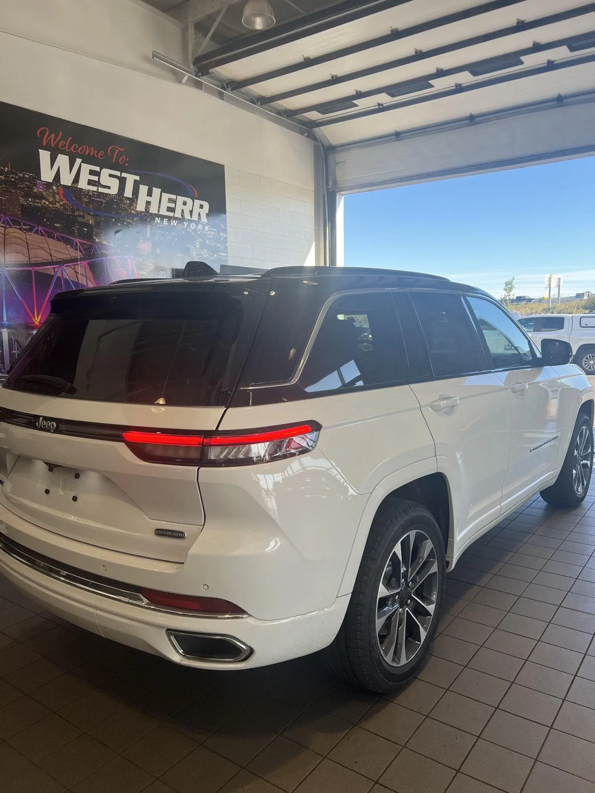 Used 2024 Bright White Clearcoat Jeep Overland image 42