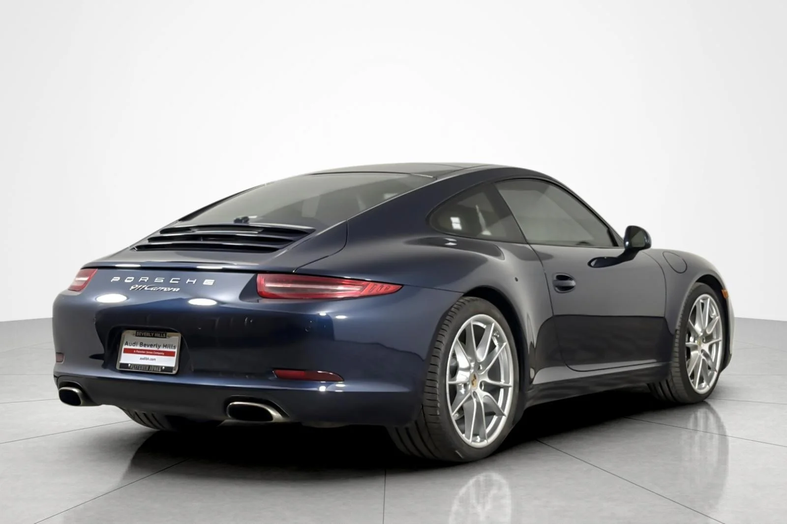 Used 2014 Dark Blue Metallic Porsche 2dr Cpe Carrera image 5