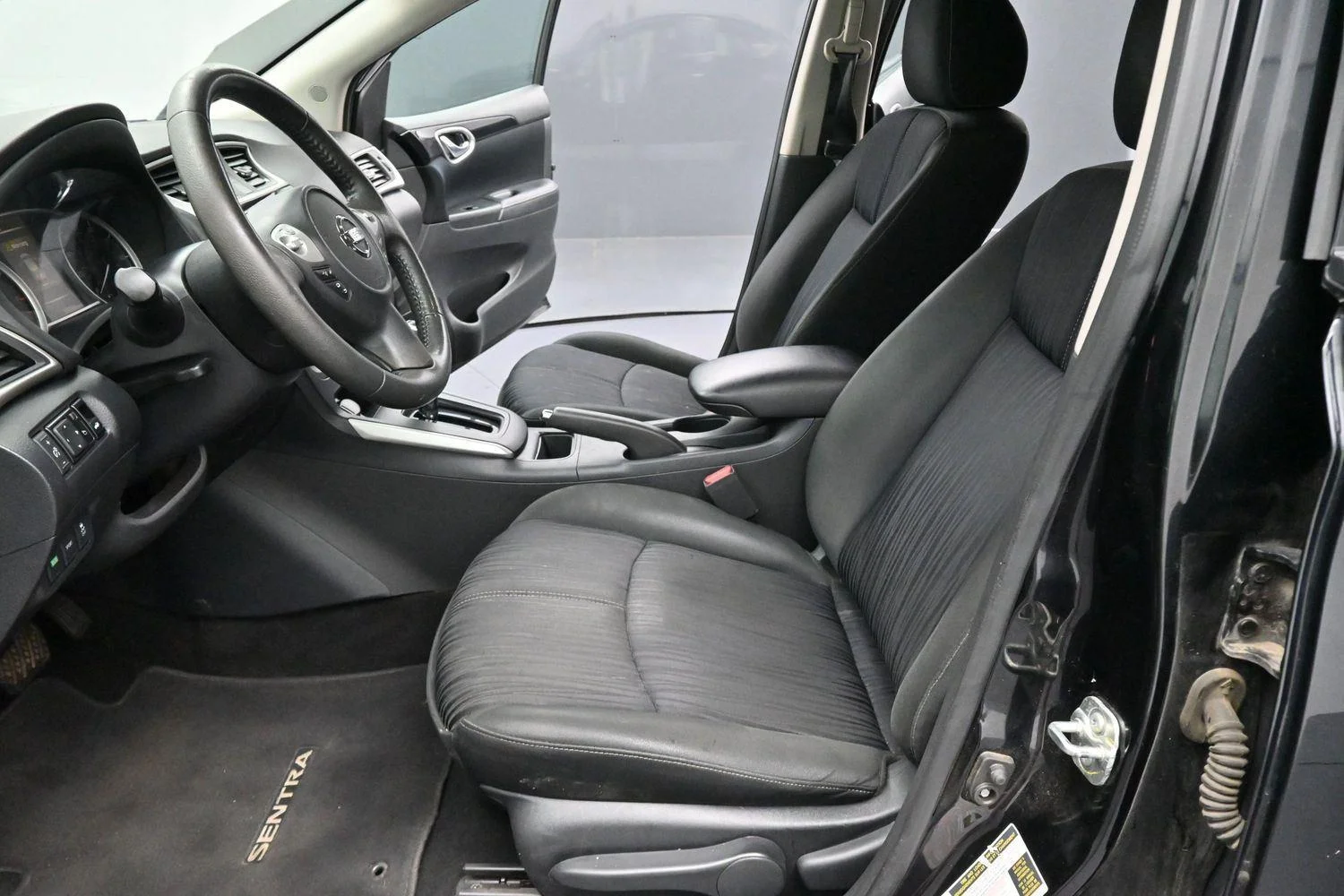 Used 2017 Super Black Nissan SV image 12