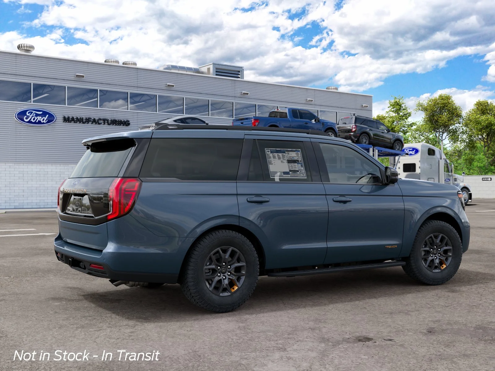 New 2027 Nocturnal Blue Metallic Ford Tremor image 6