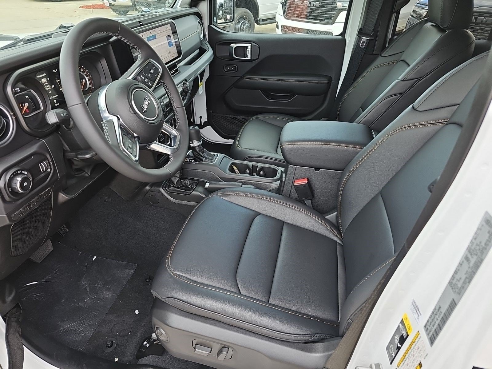 New 2026 Bright White Clearcoat Jeep Sahara image 18