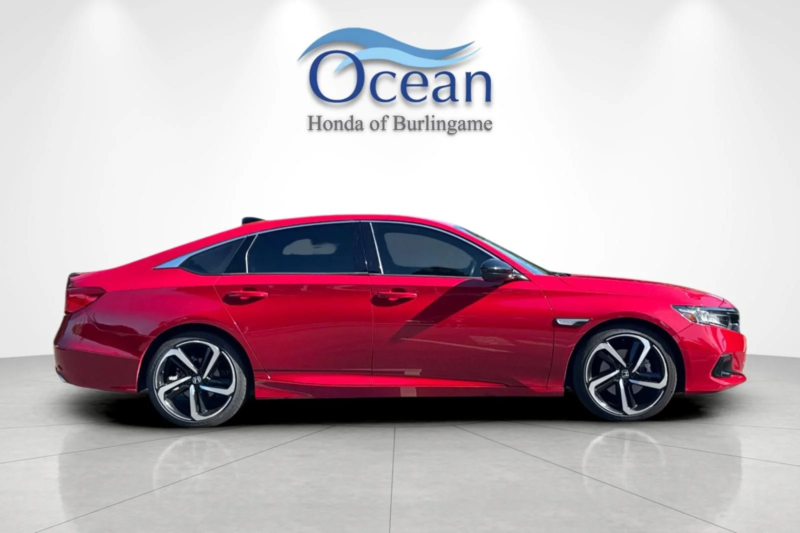 Certified Used 2022 San Marino Red Honda Sport image 3