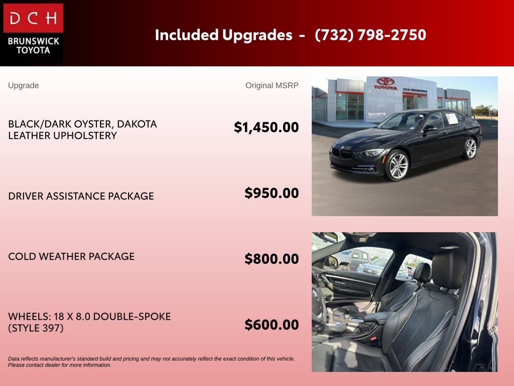 Used 2016 Black BMW 328i xDrive image 6
