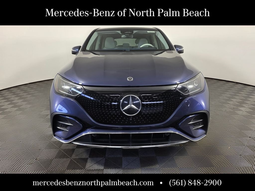 Certified 2023 Mercedes-Benz EQE SUV Base with VIN 4JGGM2CB0PA027341 for sale in Palm Beach Gardens, FL