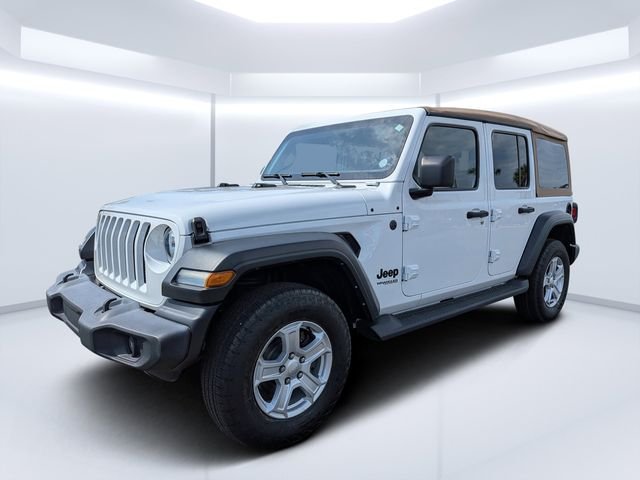 Used 2022 White Jeep Unlimited Sport S image 7