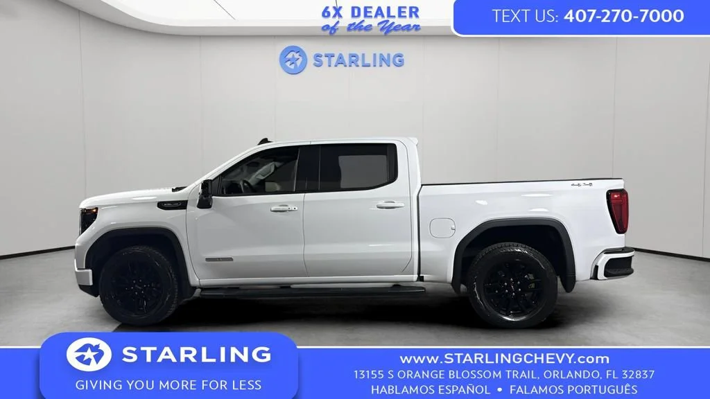 Certified Used 2026 Summit White GMC Elevation image 3