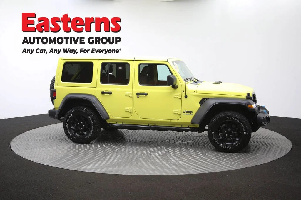 Used 2023 Yellow Jeep Willys 4xe image 46