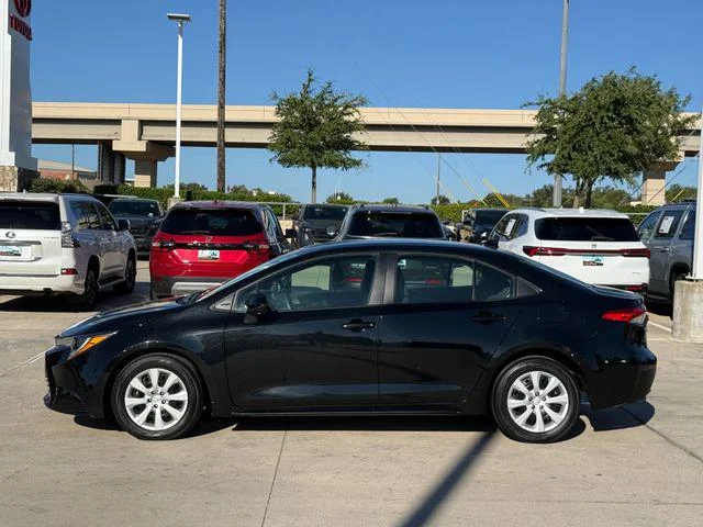 Certified Used 2024 MIDNIGHT BLACK METAL Toyota LE image 40