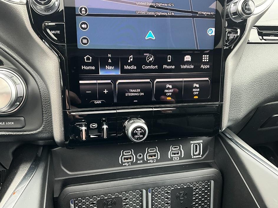 New 2026 Forged Blue Metallic Exterior Paint RAM Laramie image 28