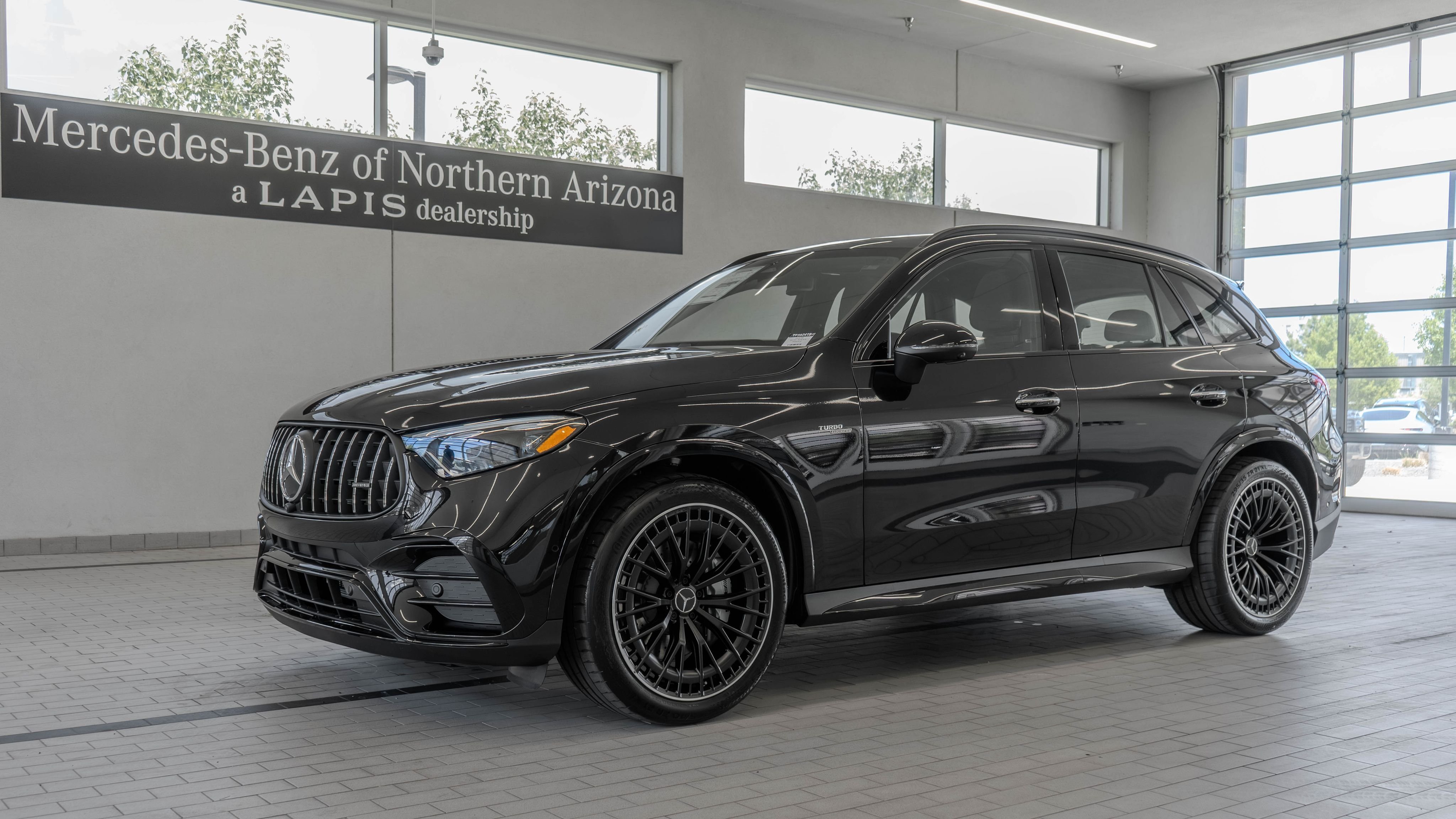 New 2026 Obsidian Black Metallic Mercedes-Benz GLC 43 AMG® image 3