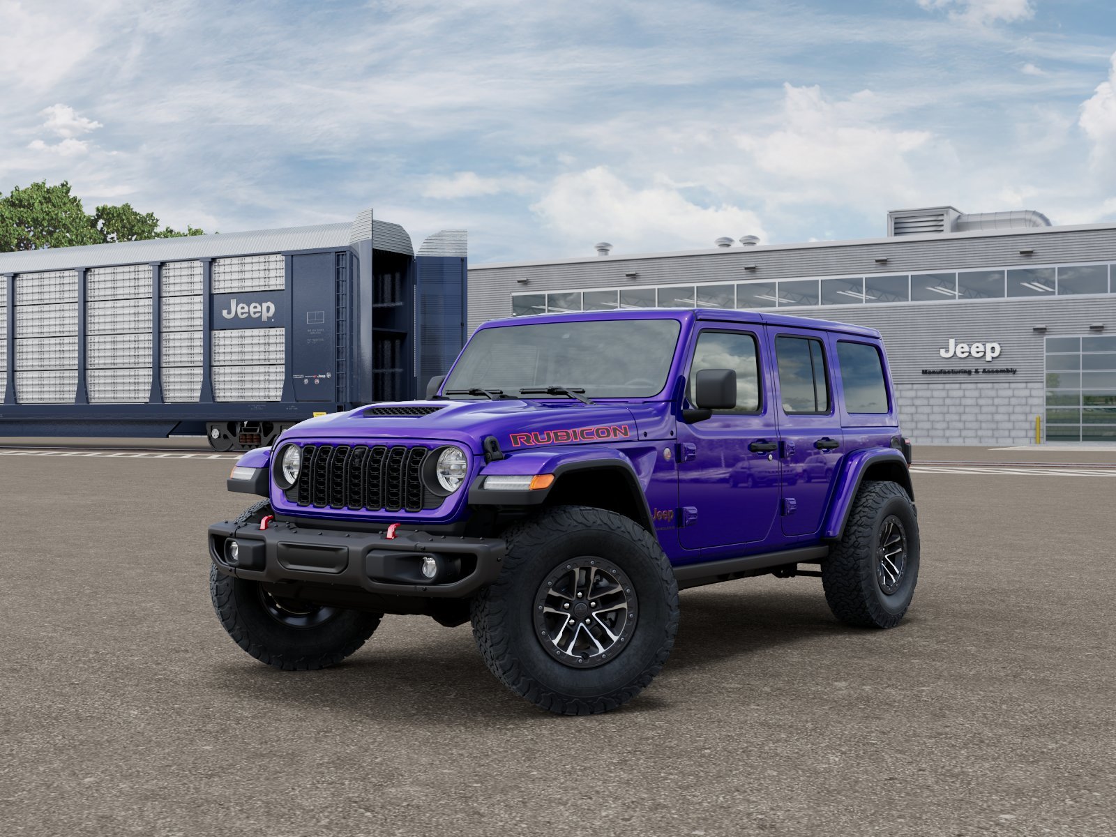New 2026 Purple Jeep Rubicon X image 34