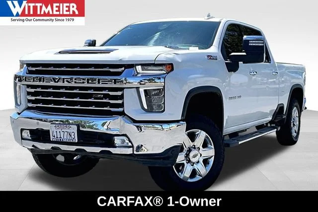 Certified Used 2022 Summit White Chevrolet LTZ image 1
