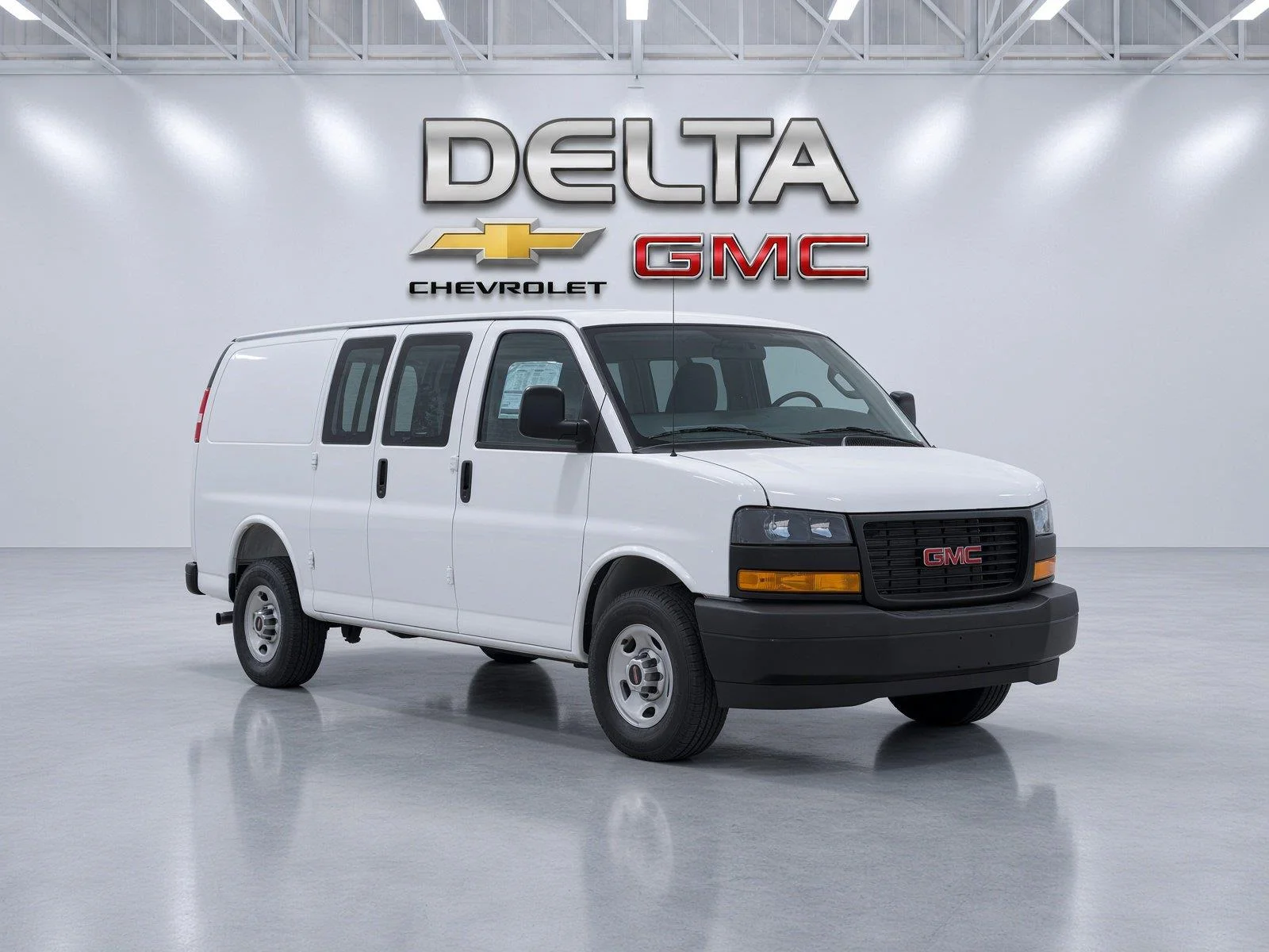 New 2026 Summit White GMC Work Van image 7