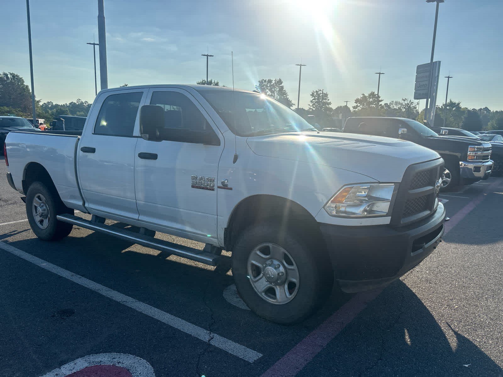 Used 2015 Bright White Clearcoat Ram Tradesman image 3