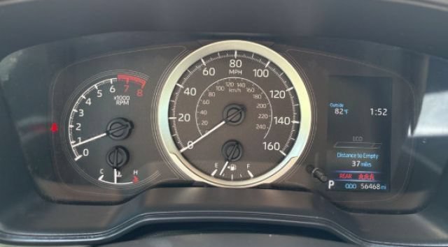 Used 2021 Celestite Toyota LE image 2
