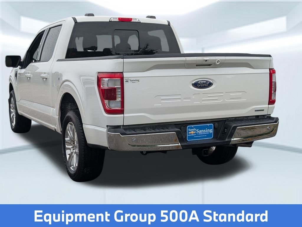 Used 2022 White Ford Lariat image 4
