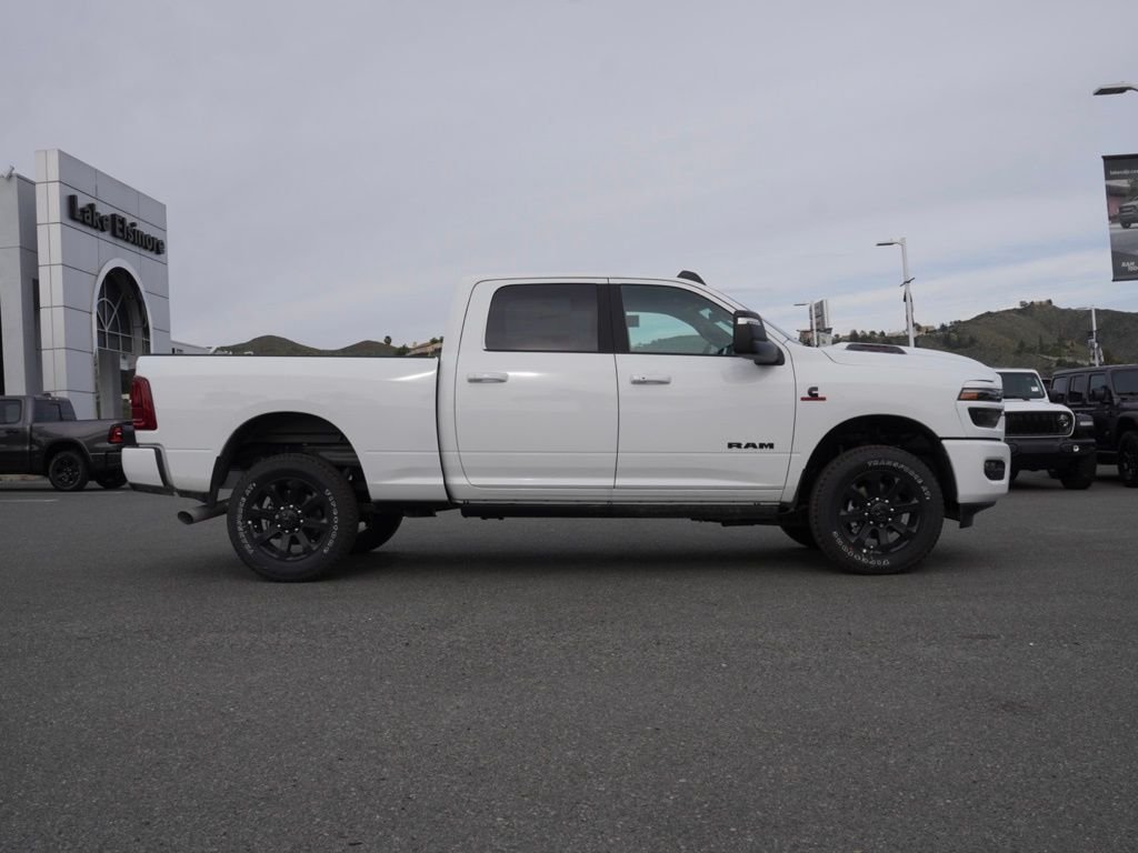 New 2026 Bright White Clear-Coat Exterior Paint RAM Laramie image 2