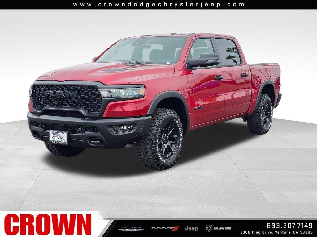 New 2026 Molten Red Pearl-Coat Exterior Paint RAM REBEL image 1