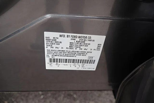 Used 2024 Gray Metallic Ford Titanium image 24