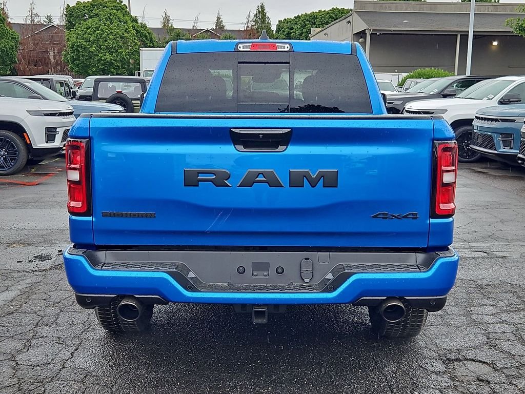 New 2026 Hydro Blue Pearl-Coat Exterior Paint RAM Big Horn/Lone Star image 6
