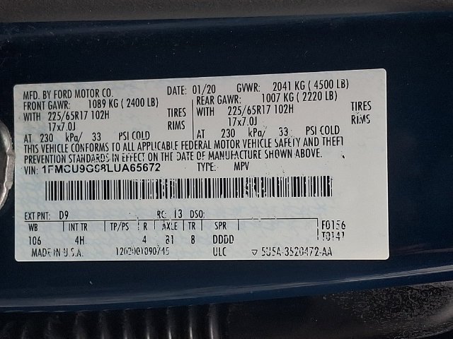 Used 2020 Green Ford SE image 24
