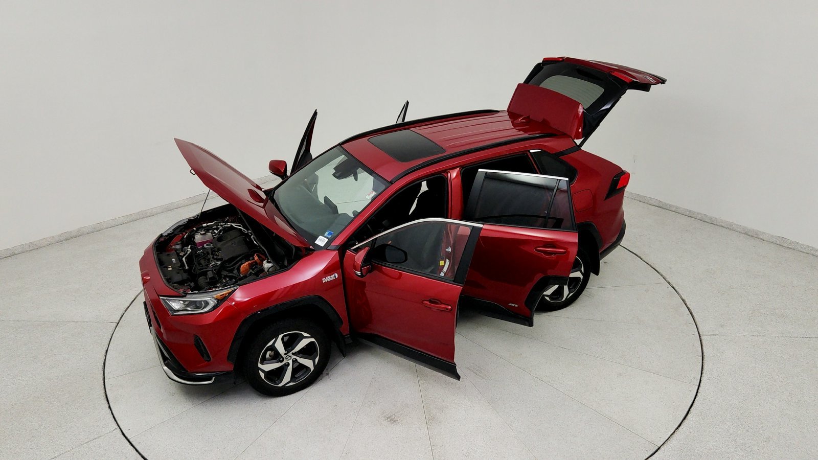 Used 2021 Red Toyota SE image 22
