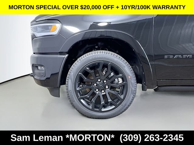New 2026 Diamond Black Crystal Pearl-Coat Exterior Paint Ram Limited image 33
