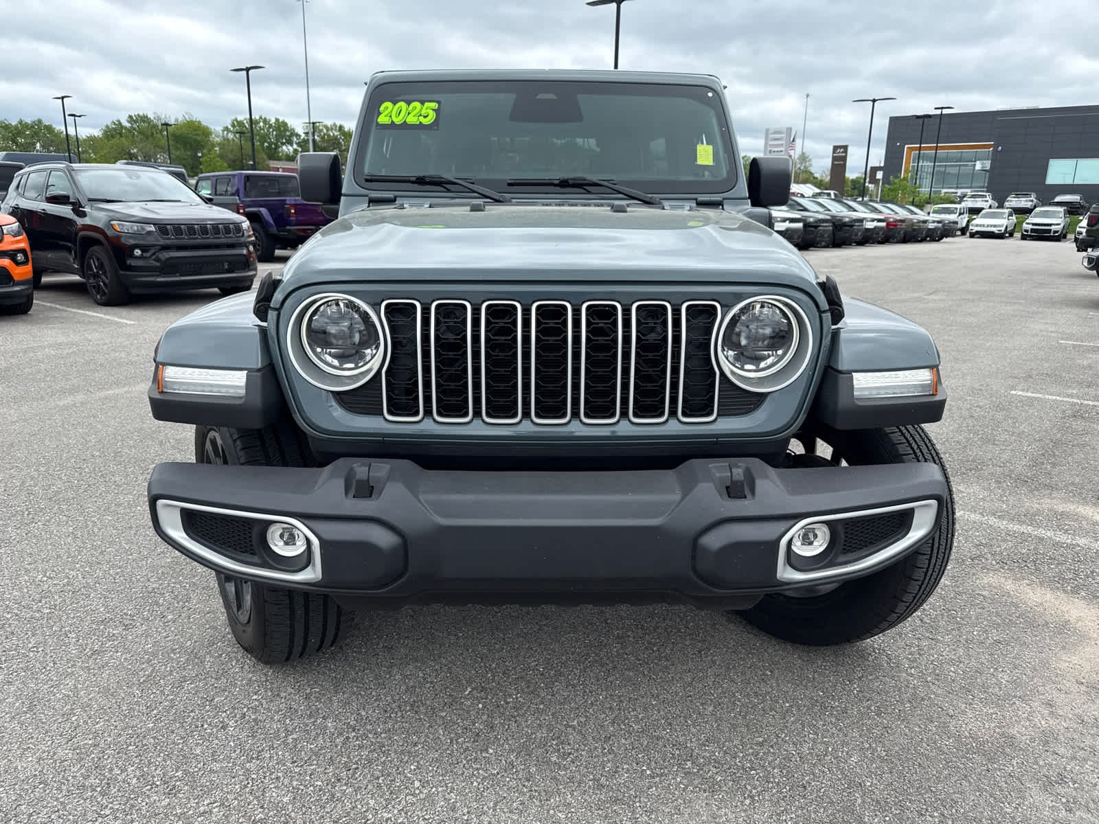 Used 2025 Jeep Wrangler 4xe Sahara 4XE with VIN 1C4RJXP68SW601695 for sale in Shawnee, KS