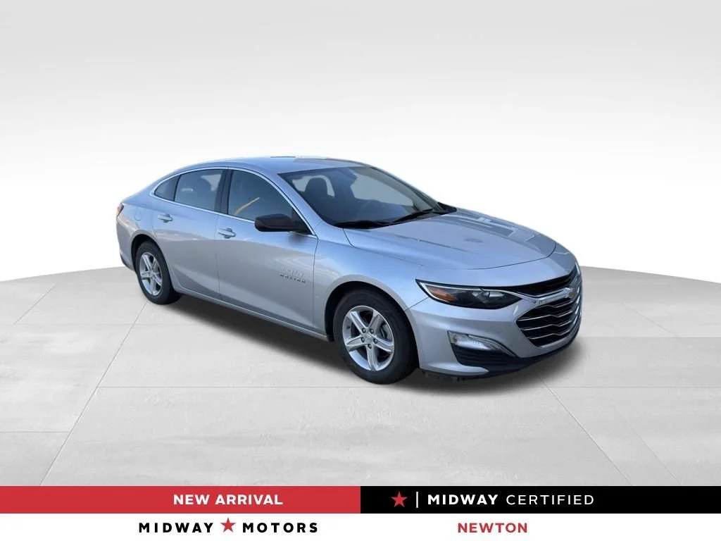 Used 2021 SILVER ICE METALLIC Chevrolet LS image 1