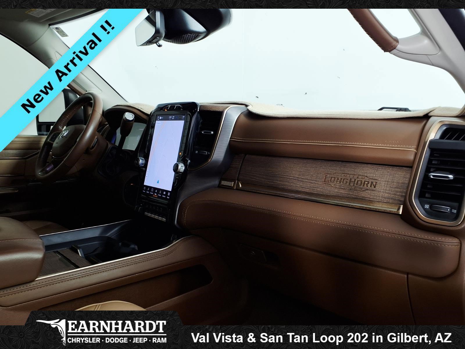 Used 2024 Bright White Clearcoat Ram Longhorn image 9