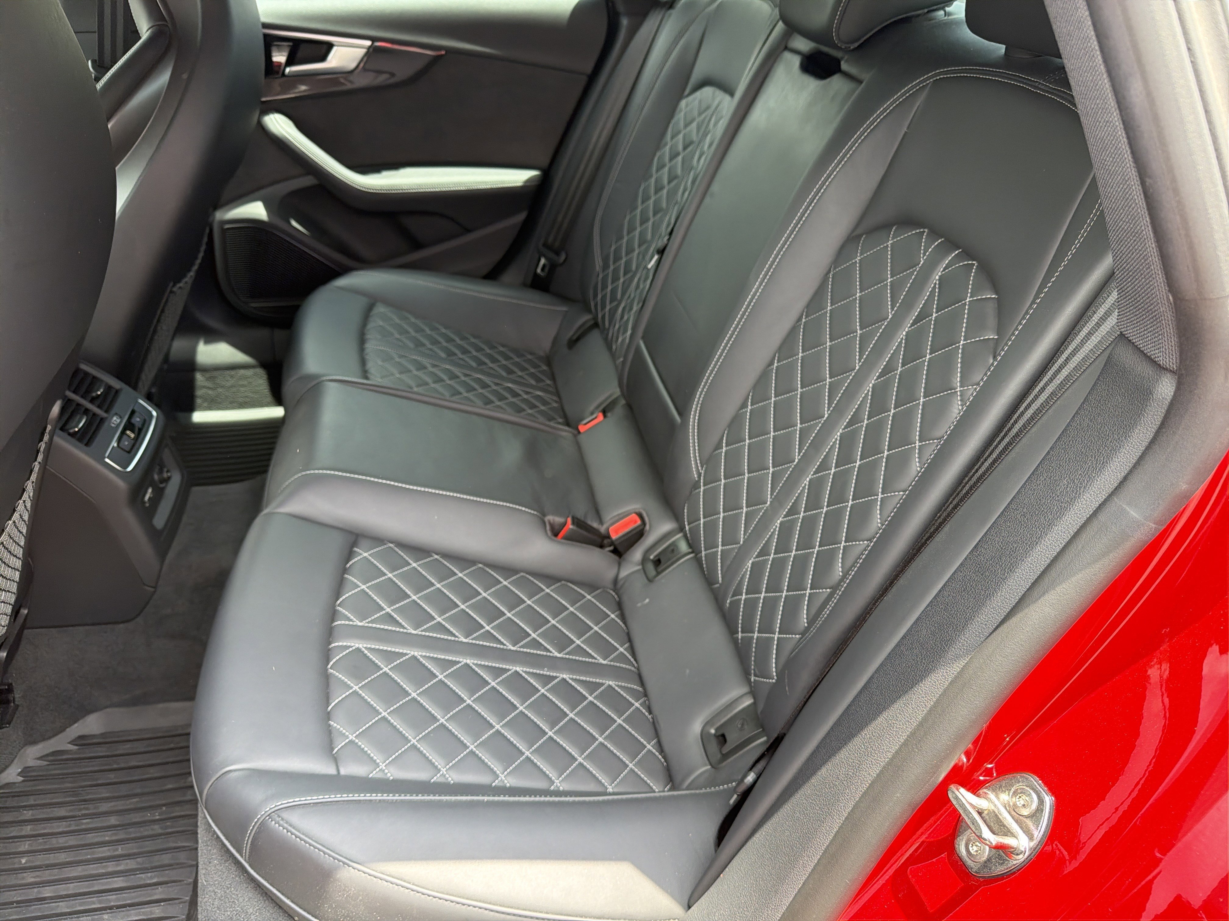 Used 2024 Progressive Red Metallic Audi Premium Plus image 19