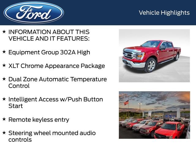 Used 2021 Red Ford XLT image 5