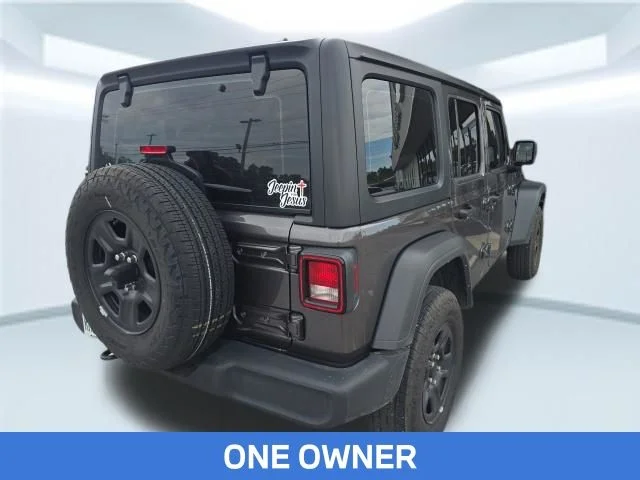 Certified Used 2025 Gray Jeep Sport image 3