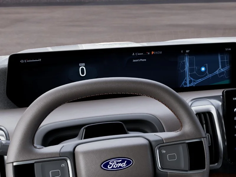 New 2027 Glacier Gray Metallic Tri-Coat Ford King Ranch® image 13