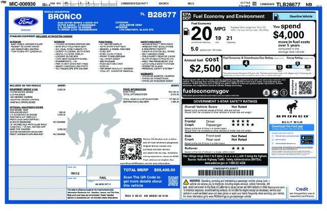 New 2026 Avalanche Gray Ford Outer Banks® image 27