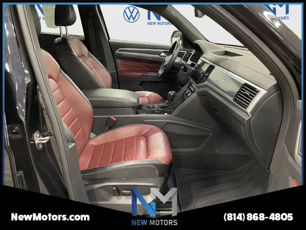 Used 2023 Deep Black Pearl Effect Volkswagen 3.6L V6 SEL Premium R-Line image 15
