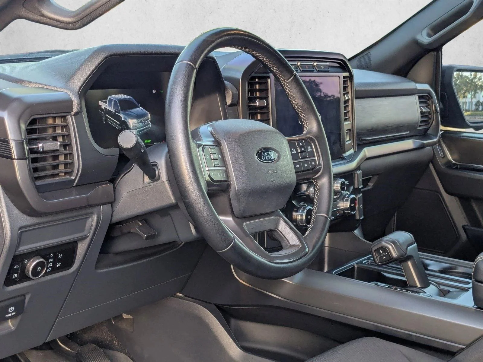 Used 2024 Antimatter Blue Metallic Ford XLT image 2