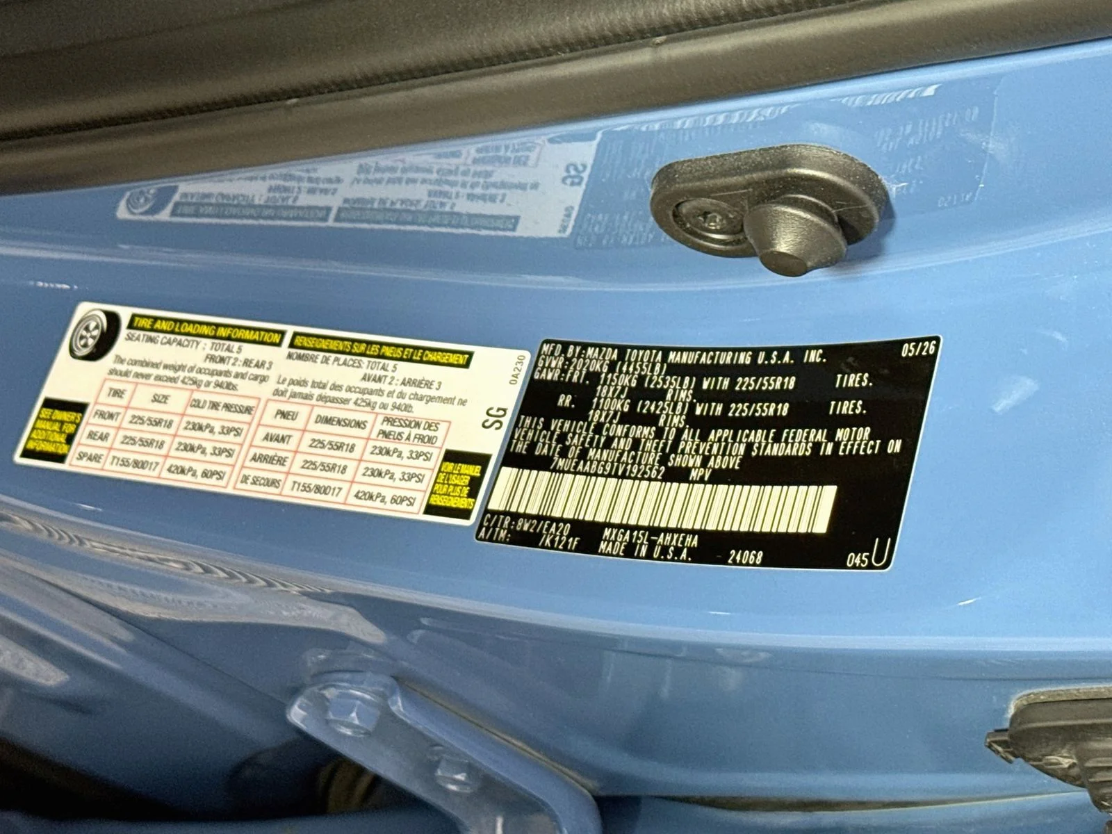 Certified Used 2026 Blue Toyota XLE image 25