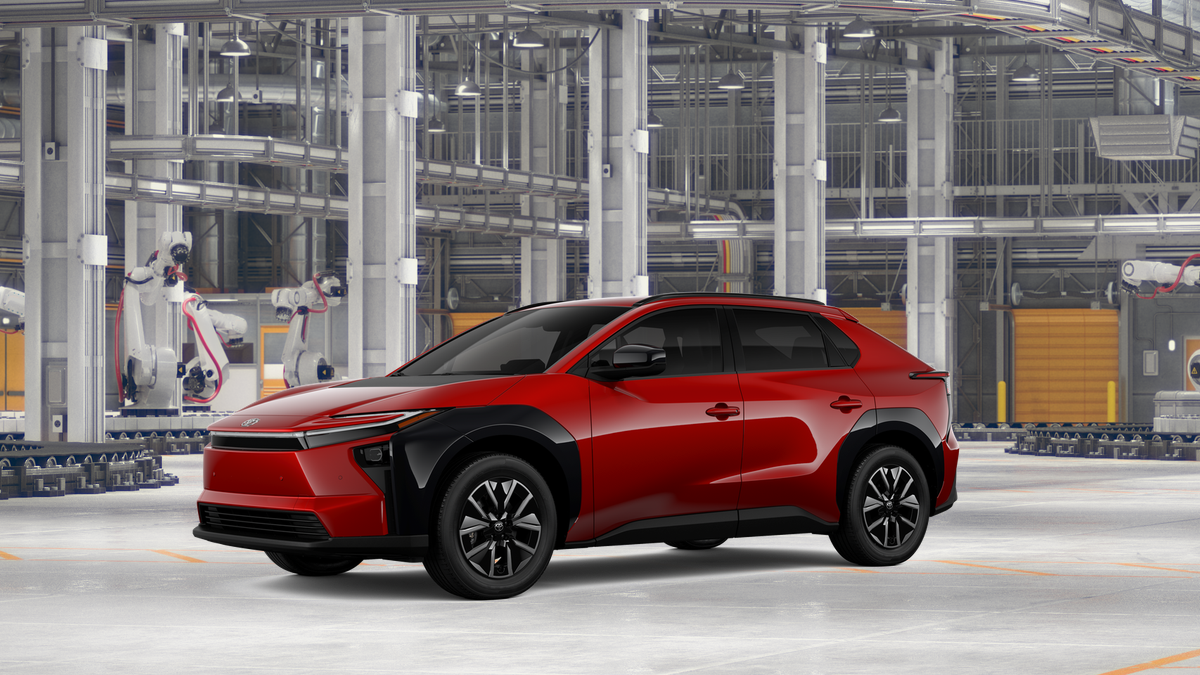 New 2026 Supersonic Red Toyota XLE image 2