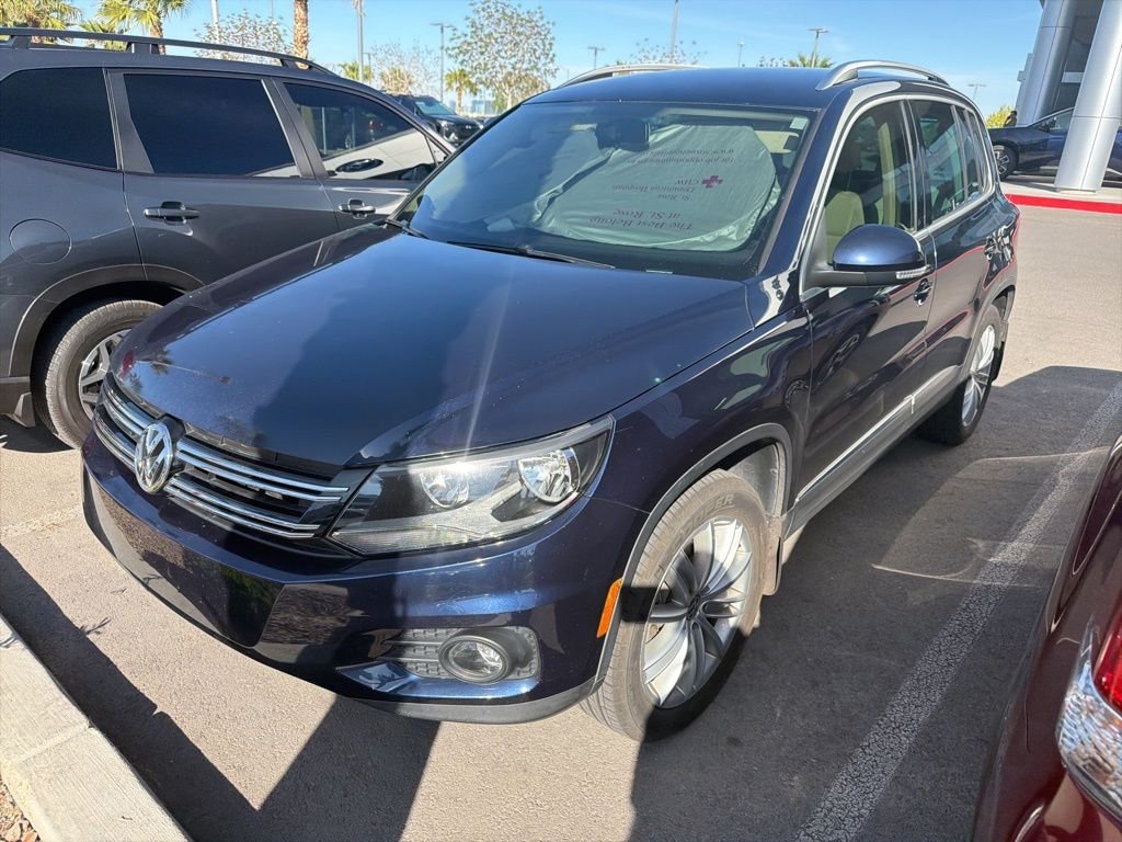 Used 2013 Volkswagen Tiguan SE with VIN WVGBV3AX4DW611638 for sale in Las Vegas, NV